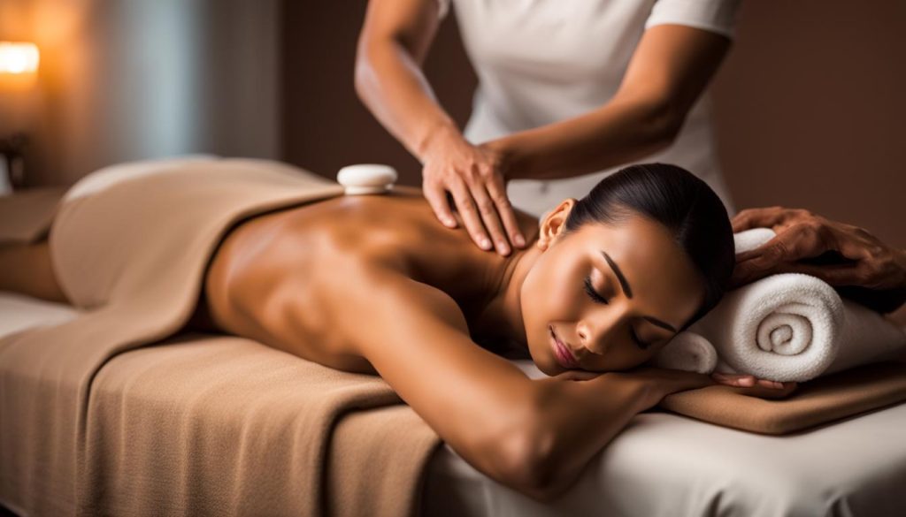 masaż pleców relaksacyjny dla kobiet