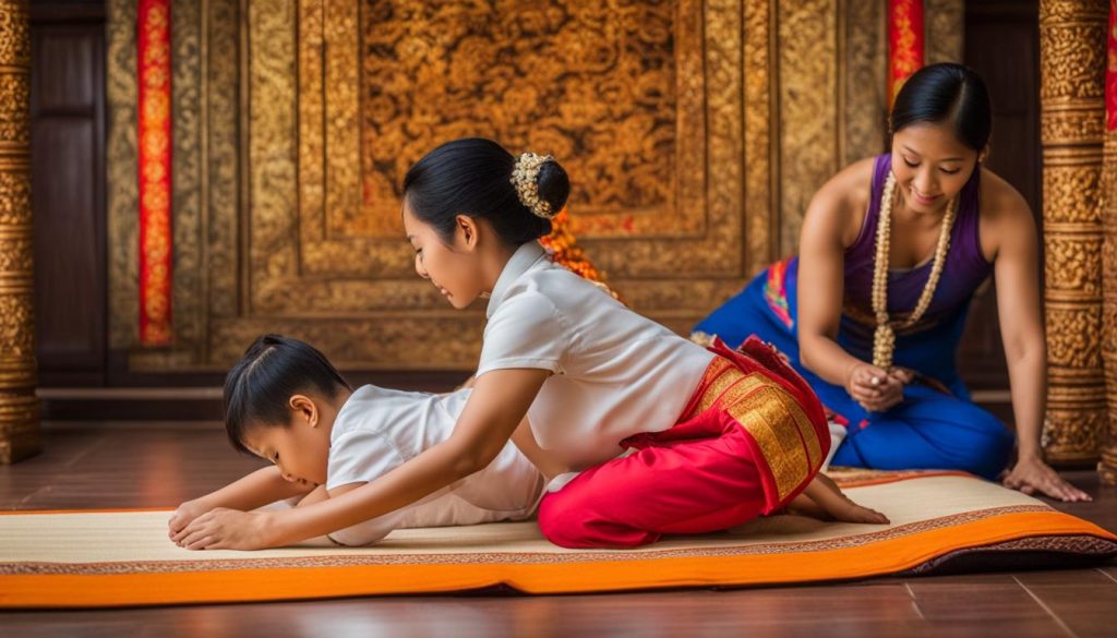 masaż tajski dla dzieci
